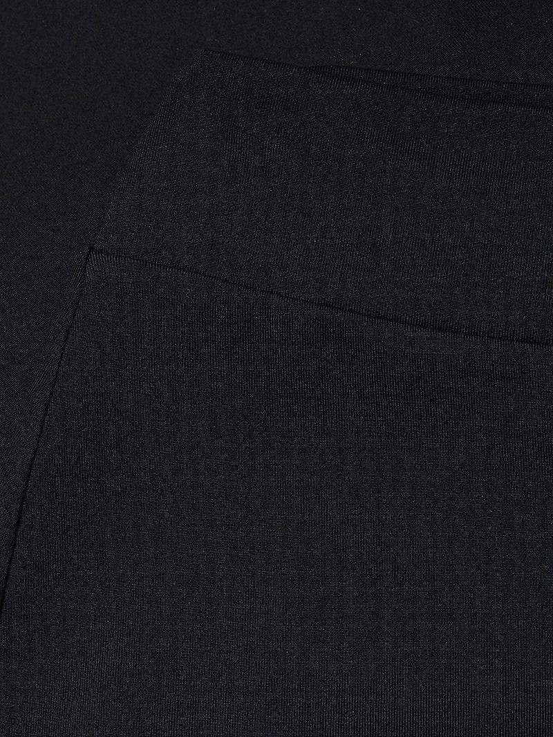 Straight Stretch A-Line Skirt