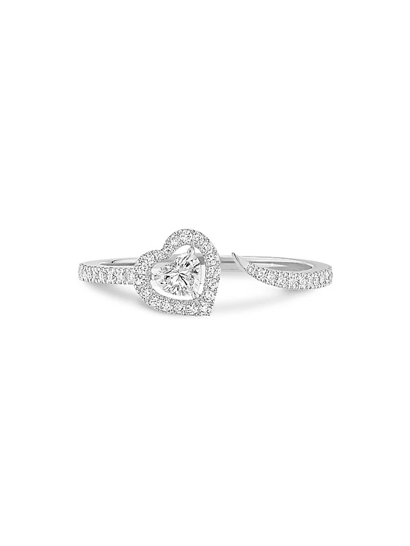 Joy Couer 18K White Gold & Diamond Ring