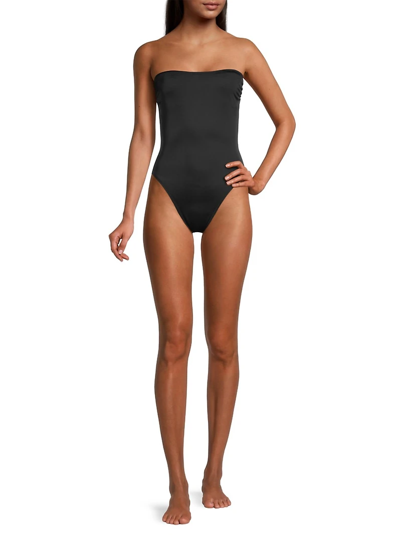 Bishop Strapless One-Piece Swimsuit