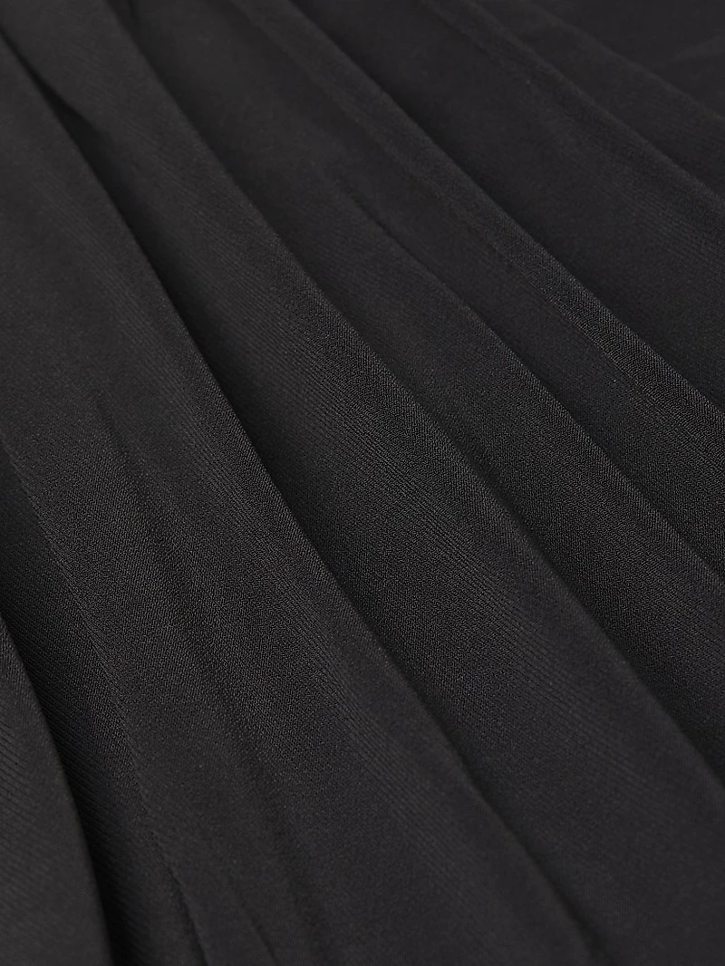 Diana Ruched One-Shoulder Minidress