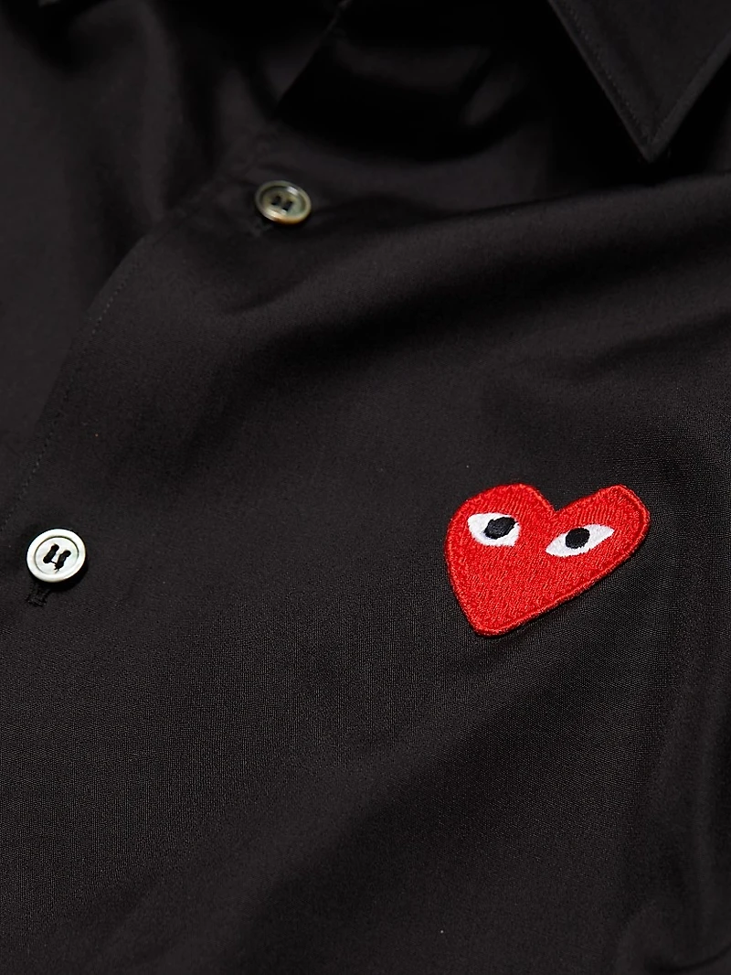 Heart Button Down Shirt