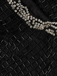 Beaded Column Gown