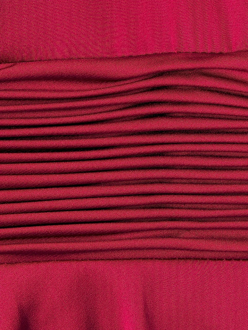 Satin Empire Waist Ballgown