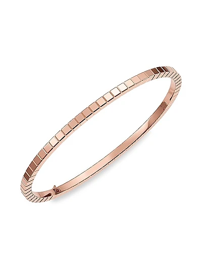 Ice Cube 18K Rose Gold Bracelet