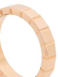 Ice Cube 18K Rose Gold Ring