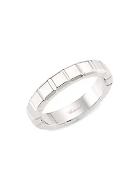 Ice Cube 18K White Gold Ring