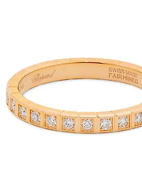 Ice Cube 18K Rose Gold & Diamond Ring