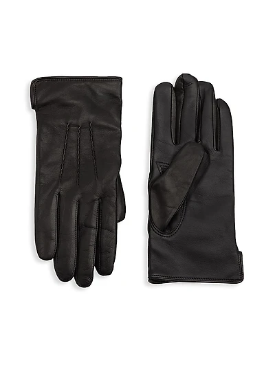 COLLECTION Nappa Touch Tech Leather Gloves