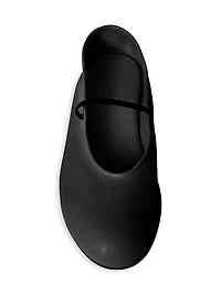 Leather Ballet Flats