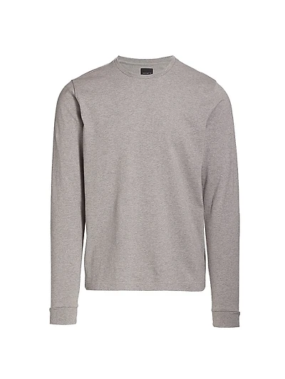 COLLECTION Heathered Pajama Top