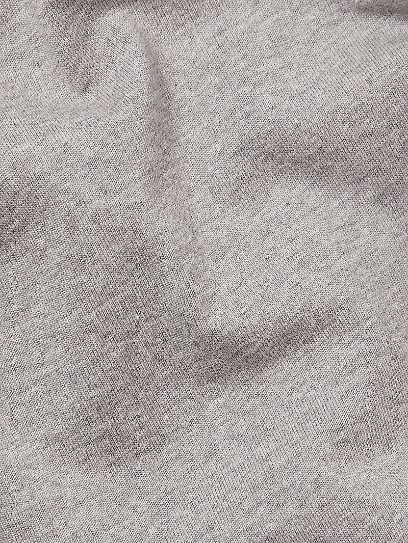 COLLECTION Heathered Pajama Top