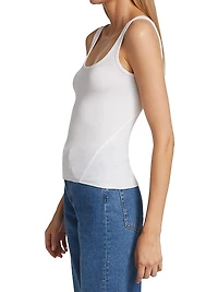 The Essential Rib Scoop Neck Tank