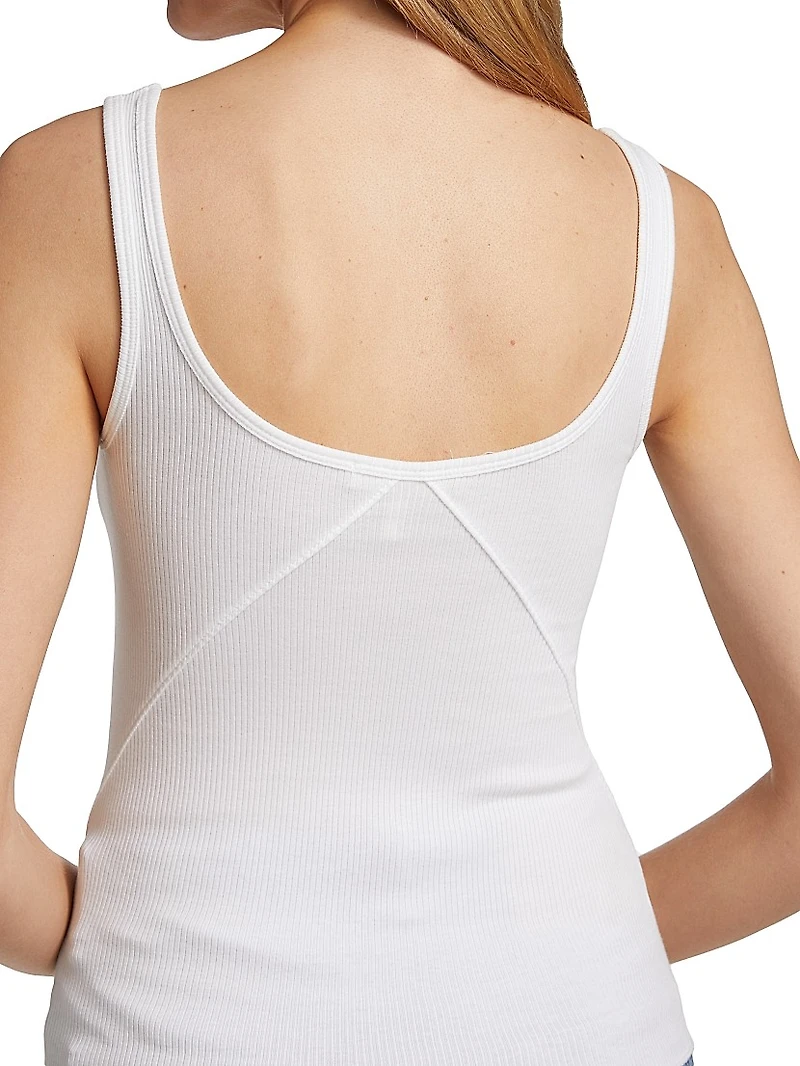 The Essential Rib Scoop Neck Tank