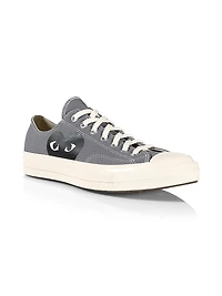 CdG PLAY x Converse Men's Chuck Taylor All Star Low-Top Sneakers