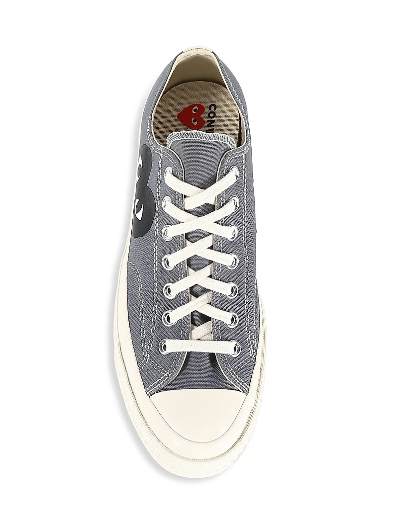 CdG PLAY x Converse Men's Chuck Taylor All Star Low-Top Sneakers