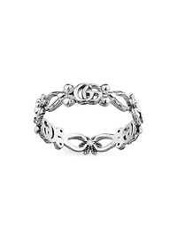 Flora 18K White Gold & Diamond Ring