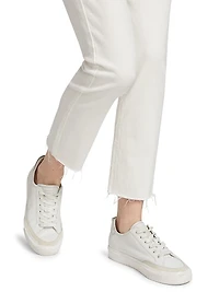 Cindy Raw-Hem Straight Jeans