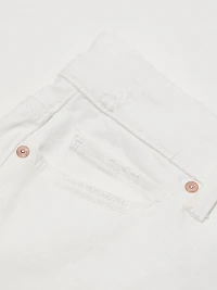 Cindy Raw-Hem Straight Jeans