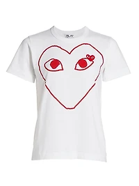 Large Heart Graphic T-Shirt