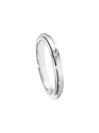 Possession 18K White Gold & TCW Diamond Wedding Band