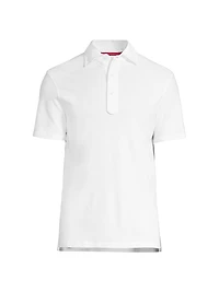 Slim-Fit Cotton Piqué Polo