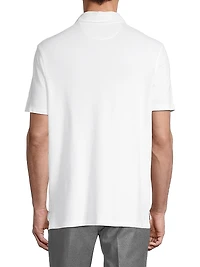 Slim-Fit Cotton Piqué Polo