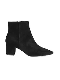 Jeanne 85MM Suede Ankle Boots