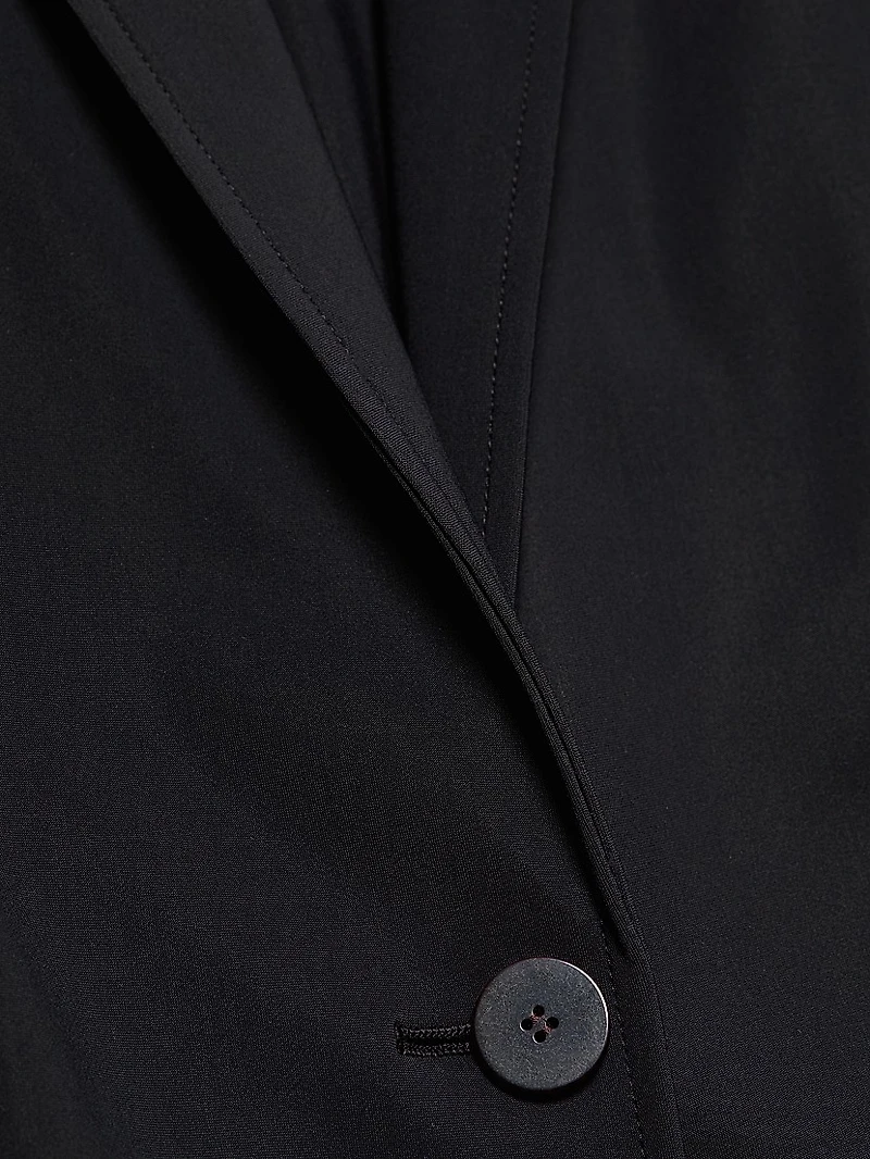 Casual Single-Breasted Blazer