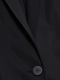 Casual Single-Breasted Blazer