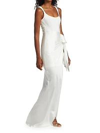 Marian Draped Gown