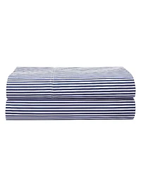 Organic Shirting Stripe 400-Thread Count Fitted Sheet