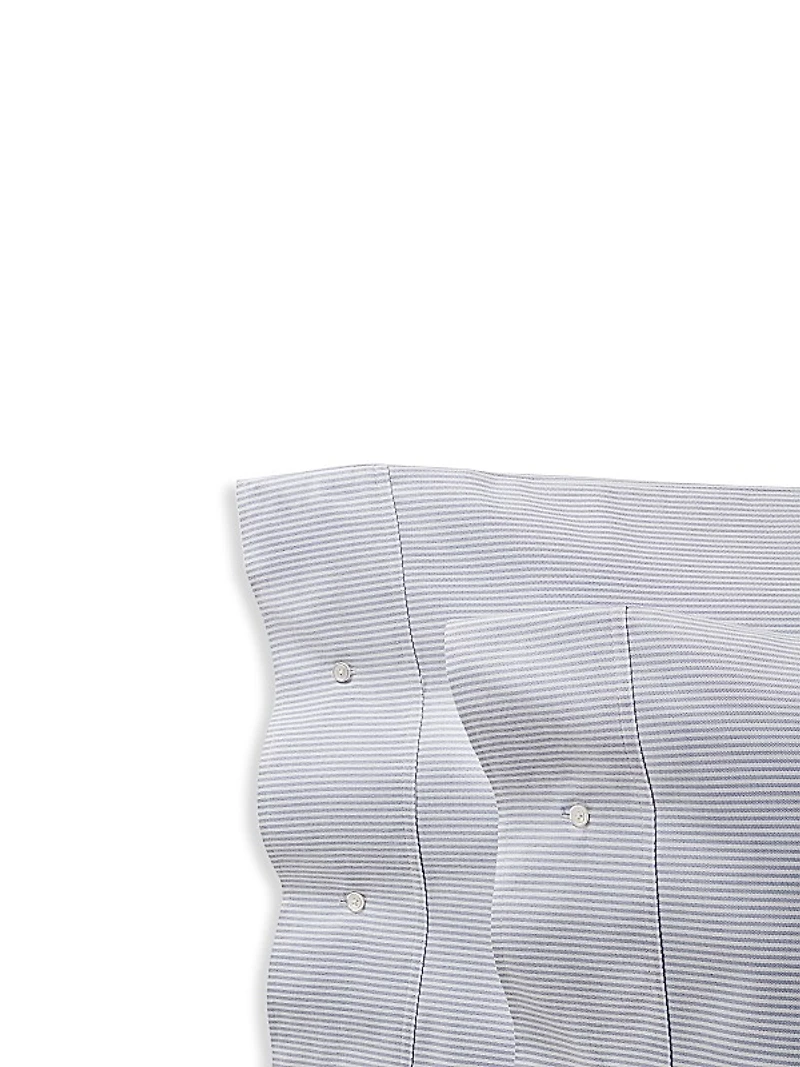 Organic Oxford Stripe Bedding Pillowcase