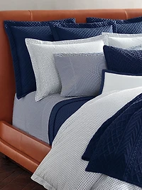 Organic Shirting Stripe 400-Thread Count Flat Sheet