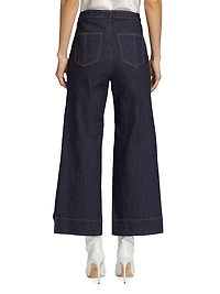 Benji Mid-Rise Wide-Leg Jeans