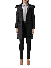 Ashwick Long Logo Puffer Coat