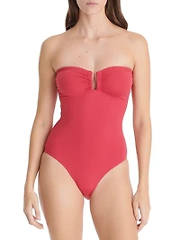 Cassiopee Strapless One-Piece Swimsuit