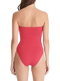 Cassiopee Strapless One-Piece Swimsuit