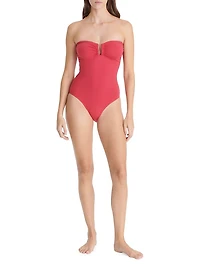 Cassiopee Strapless One-Piece Swimsuit