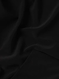 Halter Turtleneck Slit Gown