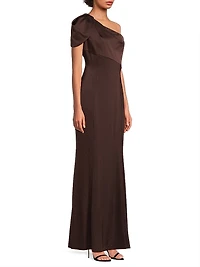 One-Shoulder Mermaid Gown