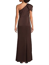 One-Shoulder Mermaid Gown