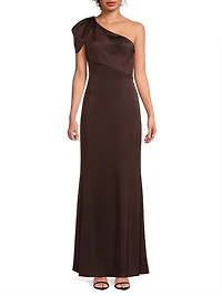 One-Shoulder Mermaid Gown