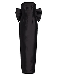 Magnolia Column Gown