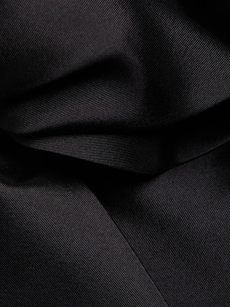 Isabella Silk-Wool Blend Minidress