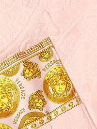 Medusa Logo Plush Bathrobe