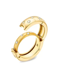 Cosmos 18K Yellow Gold & Diamond Secret Band