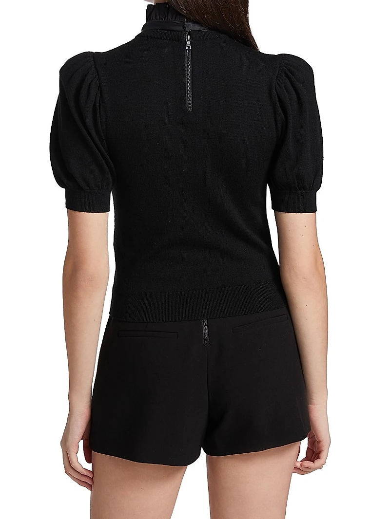 Chase Puff-SleeveTop