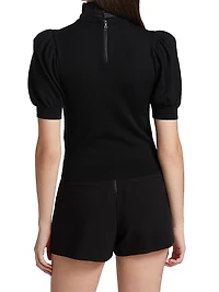 Chase Puff-SleeveTop