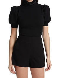 Chase Puff-SleeveTop