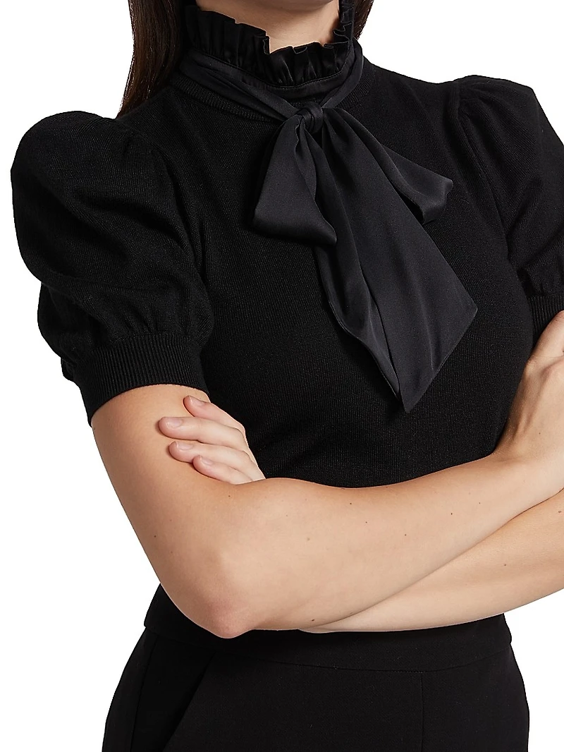 Chase Puff-SleeveTop